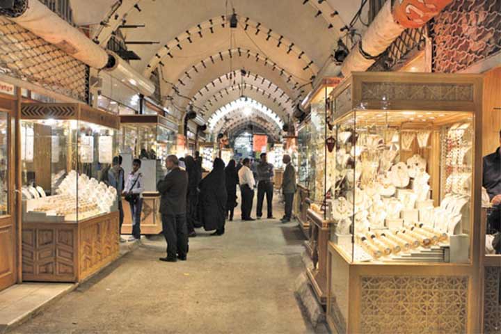 بازار زرگری یزد