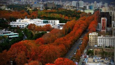 جاهای دیدنی تهران در پاییز