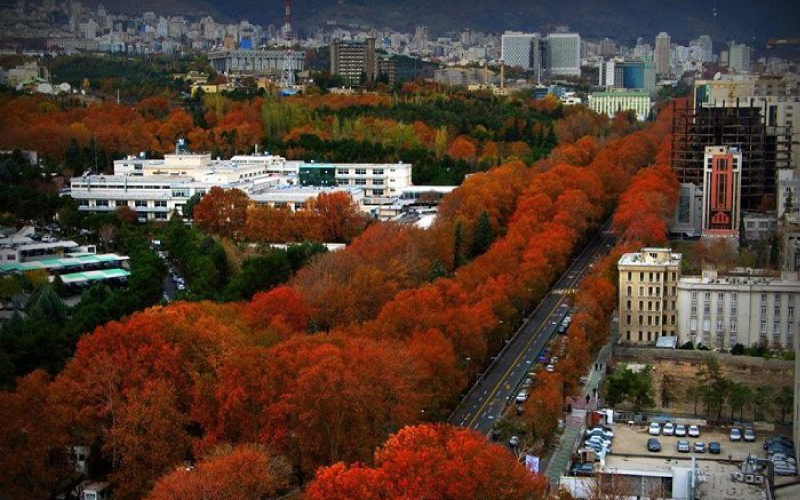 جاهای دیدنی تهران در پاییز