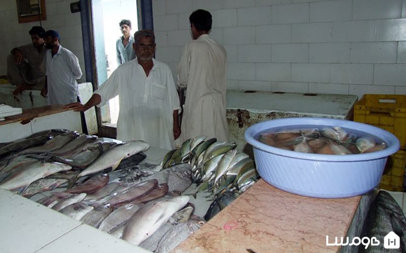 بازار ماهی فروشان چابهار