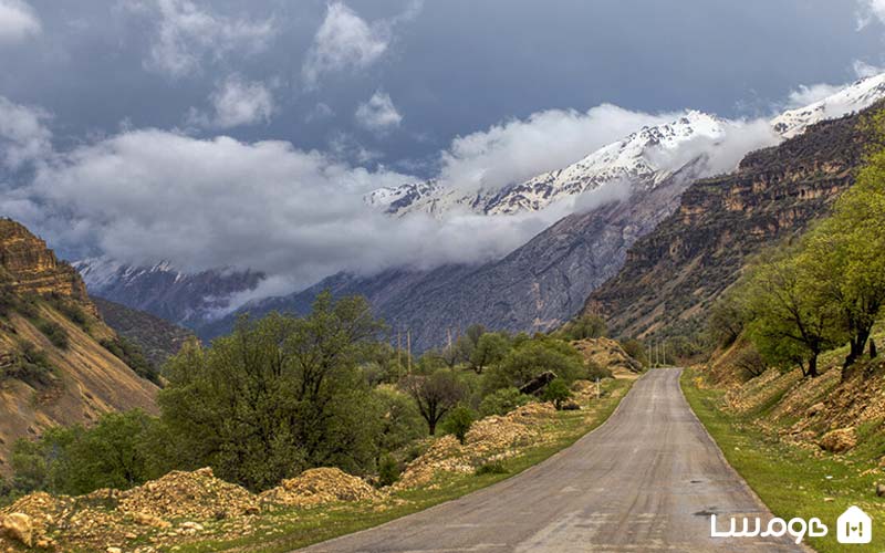 مسیر دسترسی دره عشق