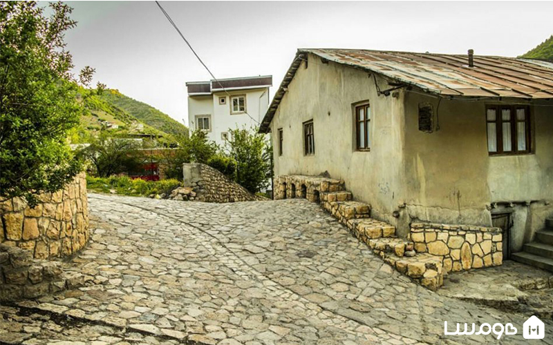 معماری روستای زیارت