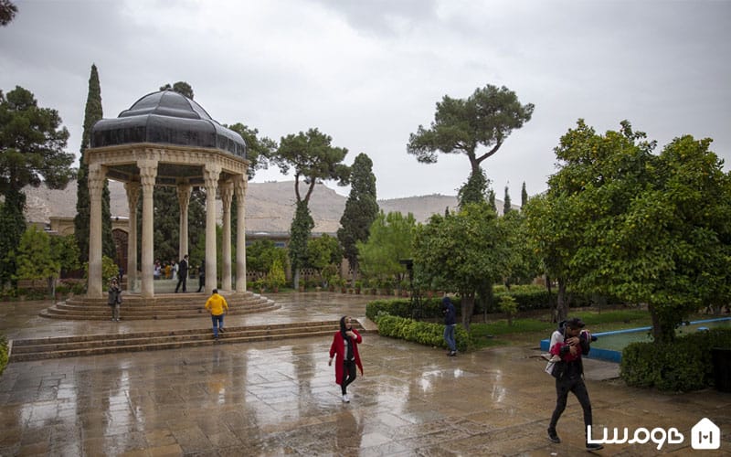 تصویر آرامگاه حافظ شیراز