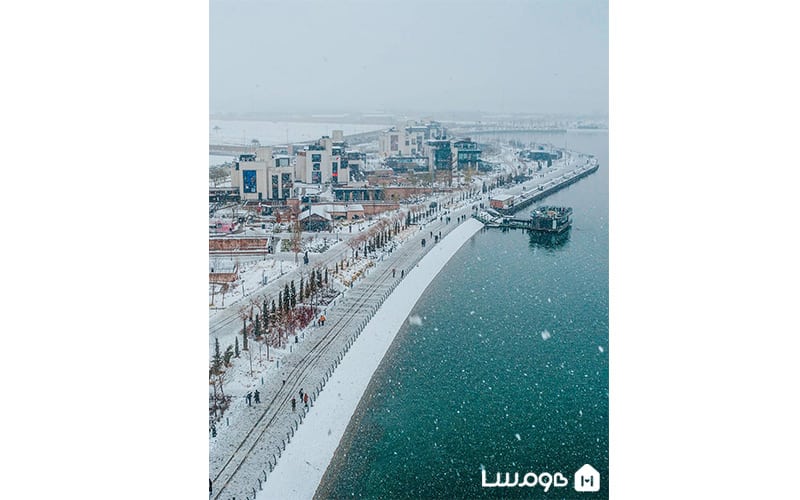 بام لند در زمستان