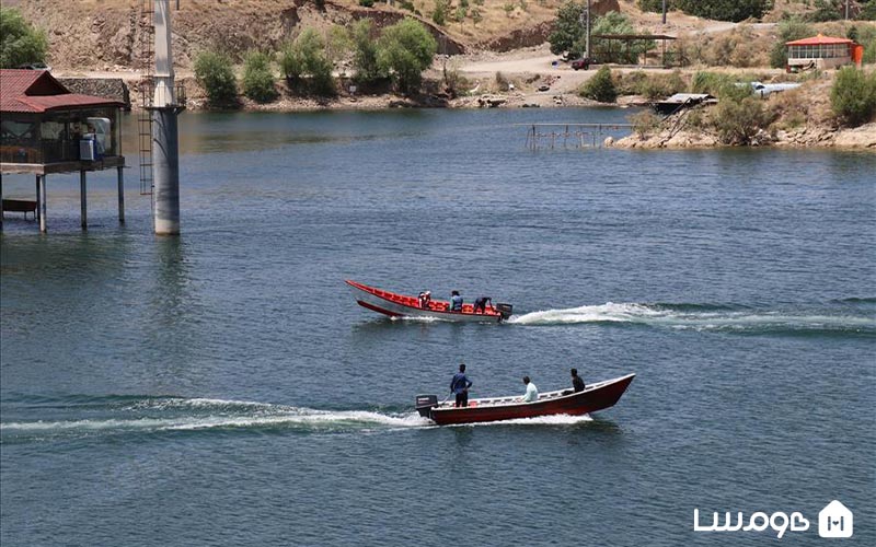 قایق سواری چالیدره مشهد