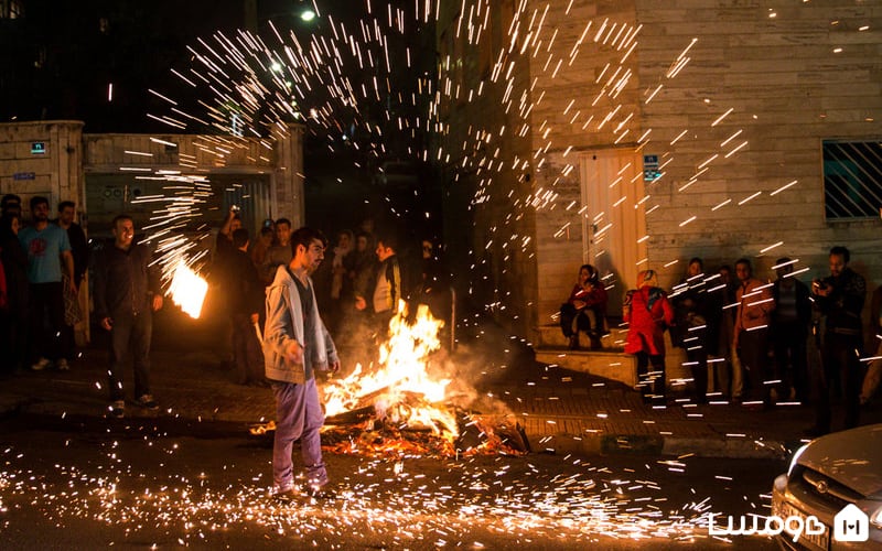 چهارشنبه سوری در تهران