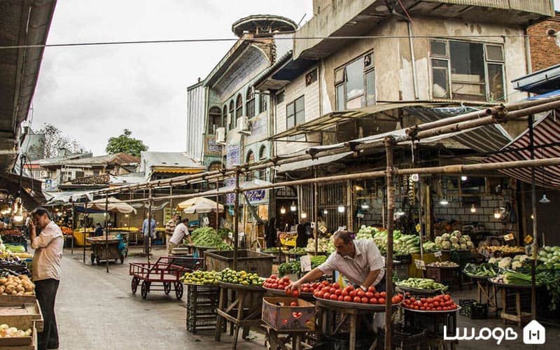 کاروانسراهای بازار رشت