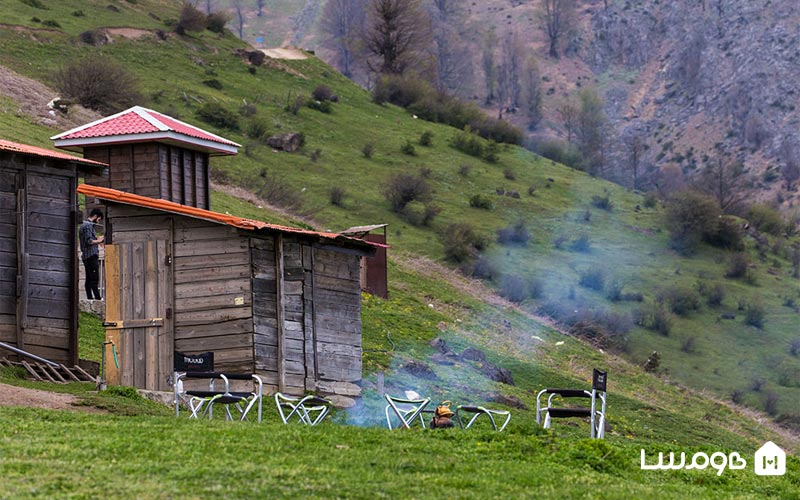 روستای اولسبلنگاه، یکی از ییلاق‌های گیلان در نزدیکی ماسال و رشت