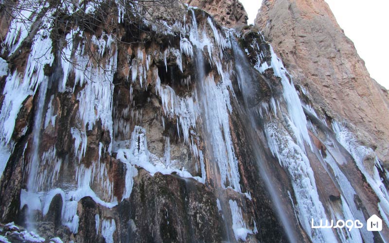 آبشار مارگون زمستان