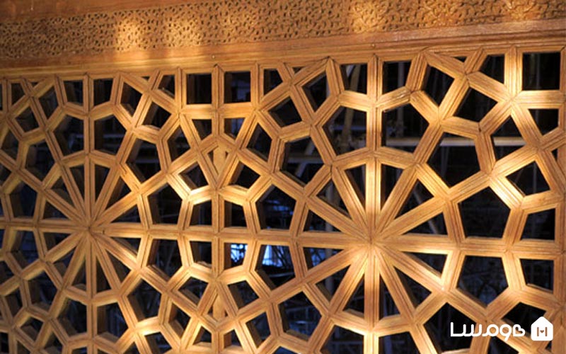 تزئینات چوبی گنبد سلطانیه