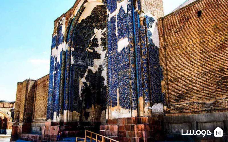 معماری مسجد کبود تبریز+