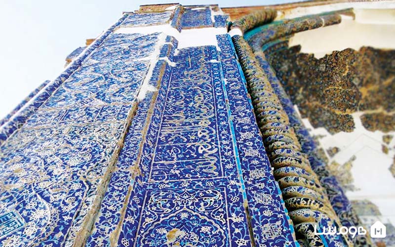 تزئینات مسجد کبود تبریز