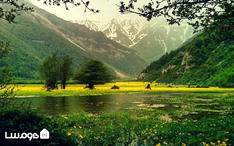 بهترین شهرهای شمال برای نوروز مانند ییلاقات سرسبز شهسوار
