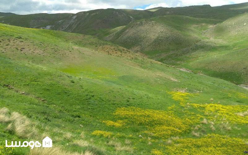 چالدران در رشته‌کوه‌های زاگرس، یکی از خنک‌ترین شهرهای ایران در تابستان است