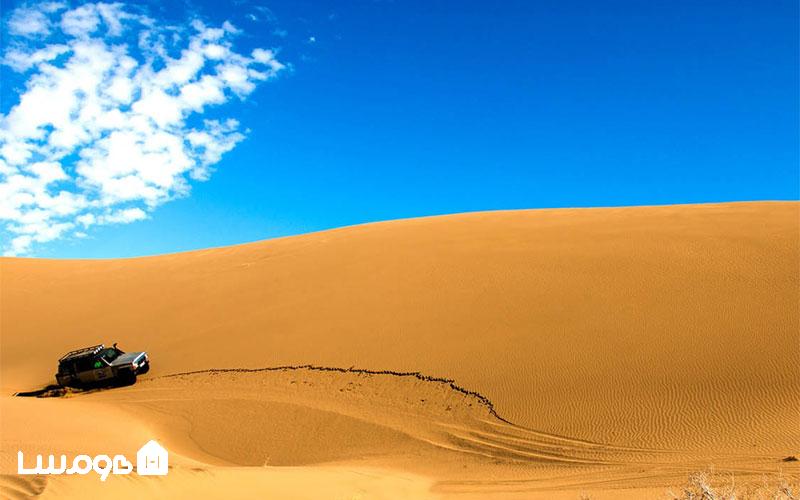 آفرود در کویر هفت سنگ؛ کویرها و جاهای دیدنی یزد