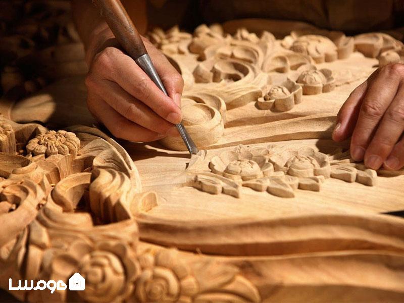 منبت کاری؛ نمونه ای از صنایع دستی اصفهان