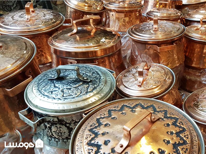 ظروف مسی، مناسب برای خرید سوغاتی در اصفهان