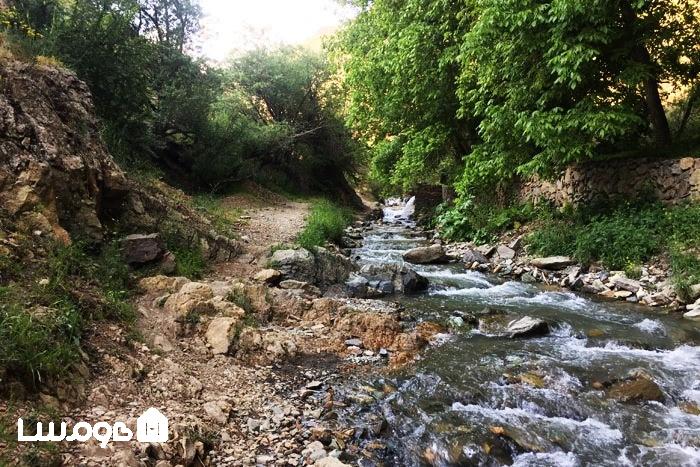 کمپ در اطراف رودخانههای کردان، مناسب طبیعت دوستان