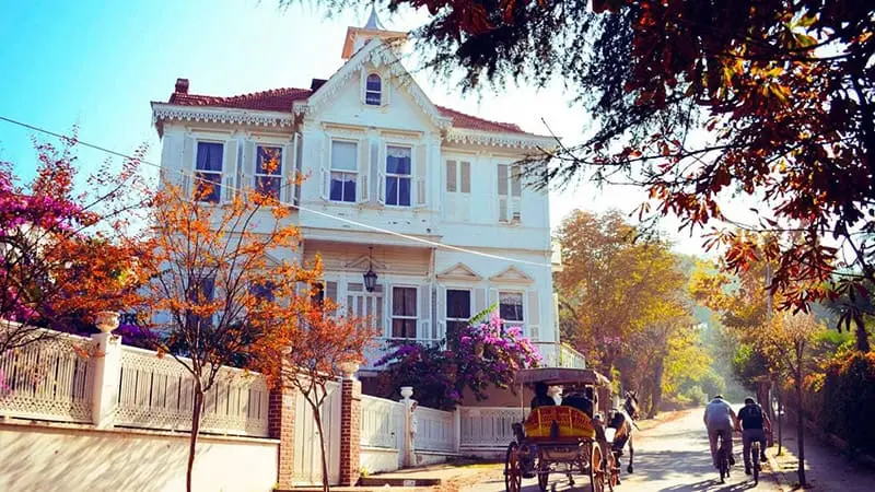 مناظر زیبای جزیره بیوک آدا در استانبول