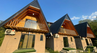 اجاره مجموعه آغوزحال کلبه سوئیسی جنگلی 2