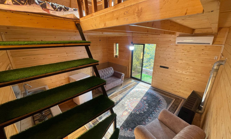 اجاره مجموعه آغوزحال کلبه سوئیسی جنگلی 3