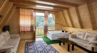 اجاره کلبه سوئیسی جکوزی دار رستا 1