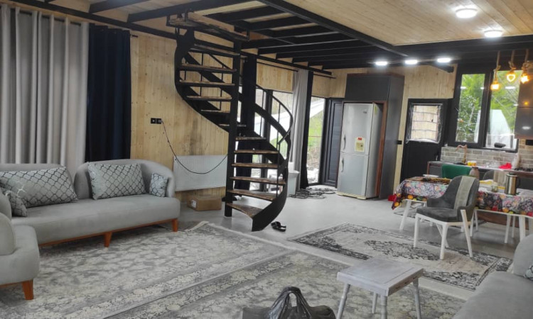 اجاره کلبه سوئیسی استخر روباز ابگرم ماسال