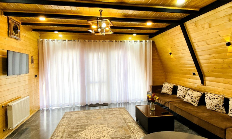 اجاره کلبه سوئیسی دوبلکس جنگلی هاریکا