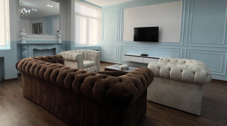 اجاره آپارتمان ویلا 117 متری 2 خواب کریستال جکوزی‌دار