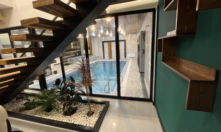اجاره ویلا دوبلکس استخر سرپوشیده آبگرم محمدی