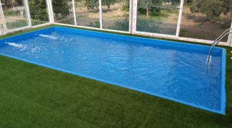 اجاره ویلا باغ استخرسرپوشیده آبگرم رز