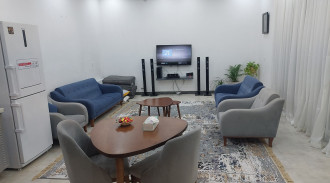 اجاره ویلا باغ آرامش با استخر روباز آب گرم