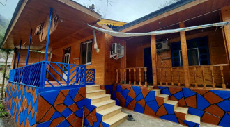 اجاره کلبه چوبی جنگلی لب رودخونه ییلاقات ماسال