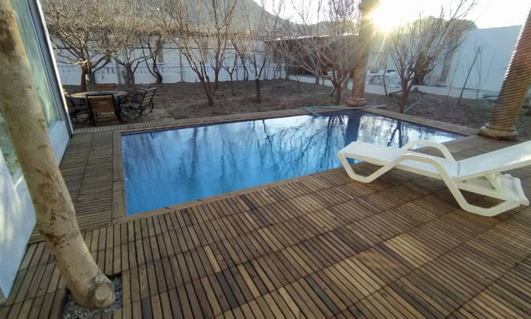 اجاره ویلا باغ و کلبه سویسی ناژوان