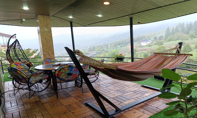 اجاره ویلای تریبلکس با چشمانداز جنگل روستای طلاجو