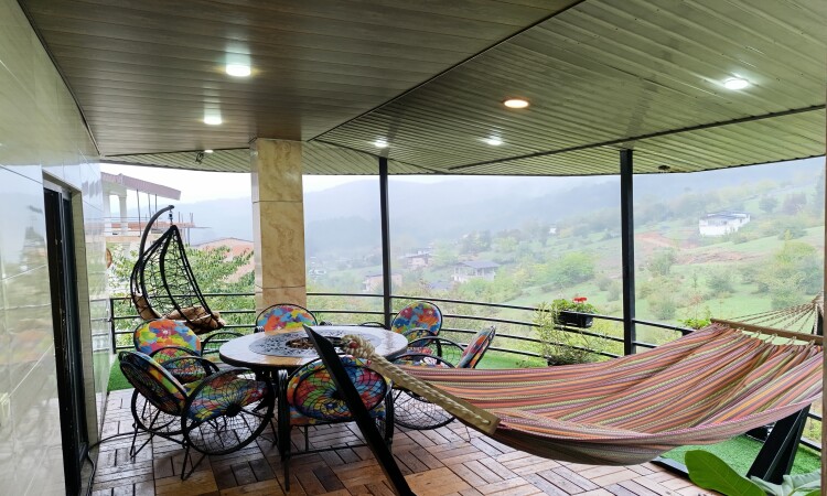 اجاره ویلای تریبلکس با چشمانداز جنگل روستای طلاجو