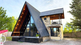 اجاره کلبه دوبلکس چوبی لاکچری ماسال