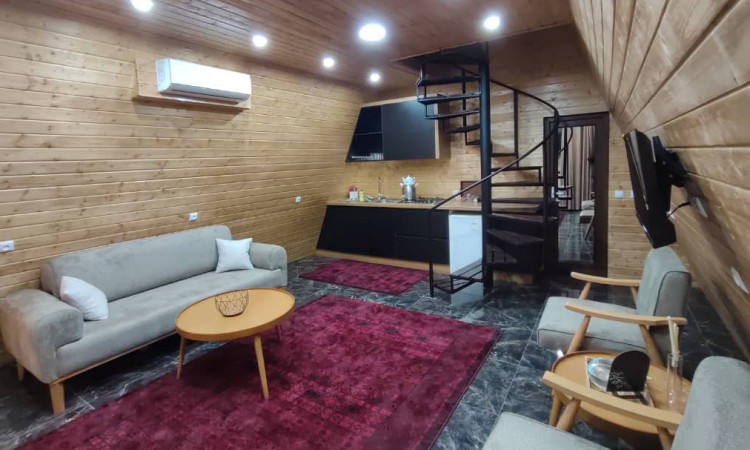 اجاره کلبه سوئیسی یک خوابه دیدار