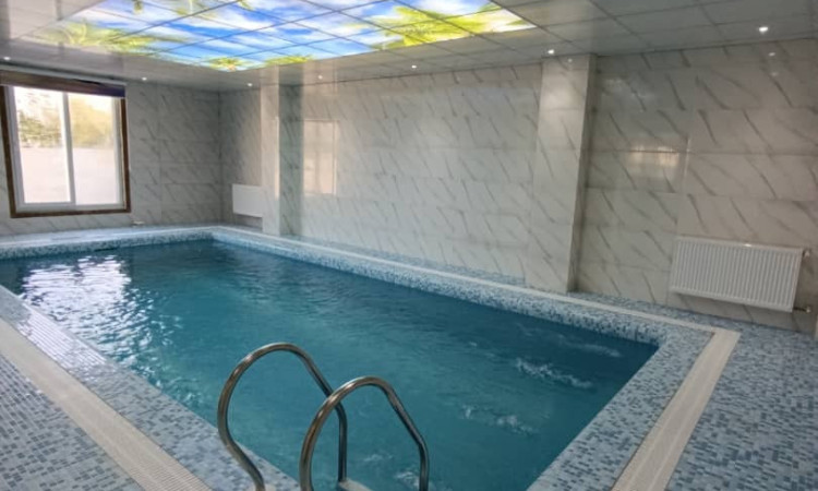 اجاره ویلا سه خوابه استخر آبگرم آبی