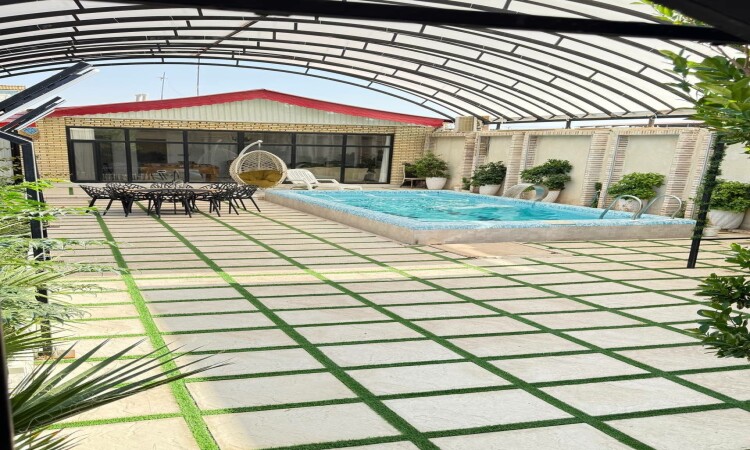 اجاره باغ ویلای استخردار مروارید2 کاشان