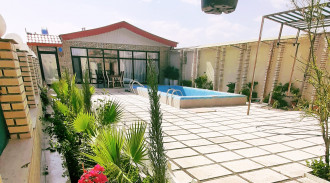 اجاره باغ ویلای استخردار مروارید2 کاشان