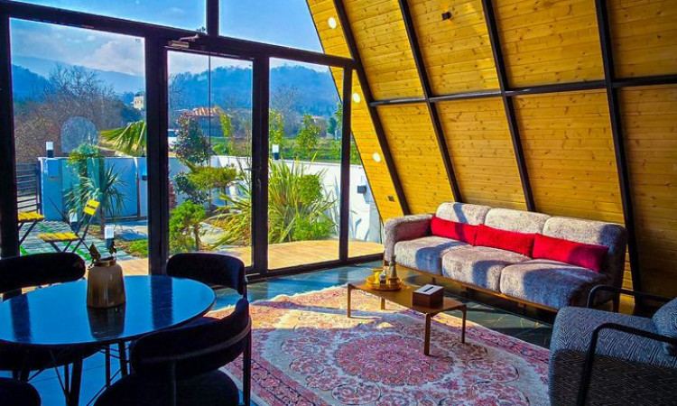 اجاره کلبه سوئیسی مآسو فولادکلا 2