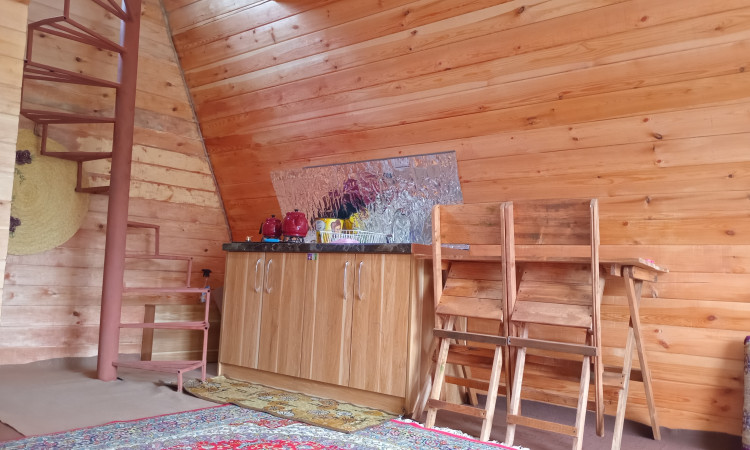 اجاره کلبه سوئیسی جنگلی آسایش