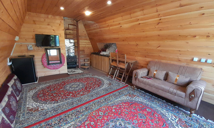 اجاره کلبه سوئیسی جنگلی آسایش
