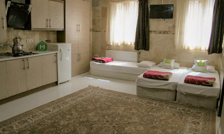 اجاره آپارتمان دوخوابه نزدیک حرم (9خته)