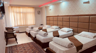 اجاره هتل بهارستان مشهد ( واحد چهار تخت 2)