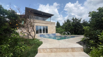 اجاره ویلا دو خواب استخر دار شیشه ای