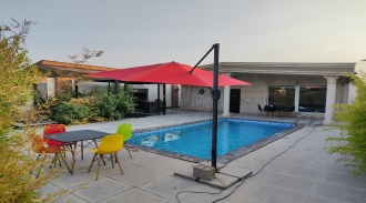 تأجير حمام السباحة الفاخر في Hafiz