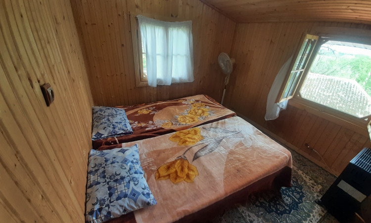 اجاره ویلا4 خوابه چوبی جنگلی طاسکوه