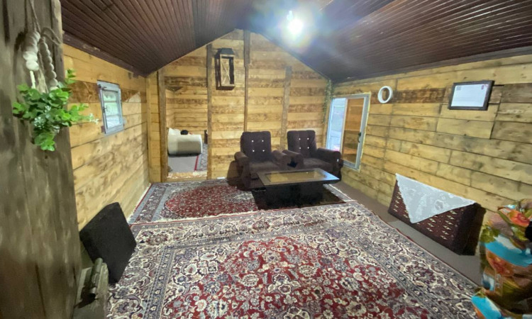 کلبه چوبی ( اقامتگاه هیرکانی) در ییلاق سوئه‌چاله ماسال